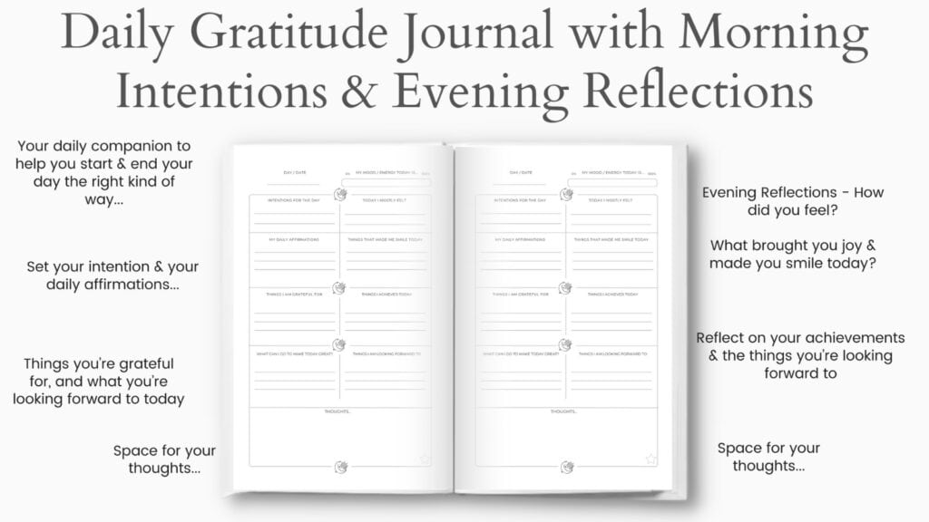 The Daily Calm Gratitude Journal