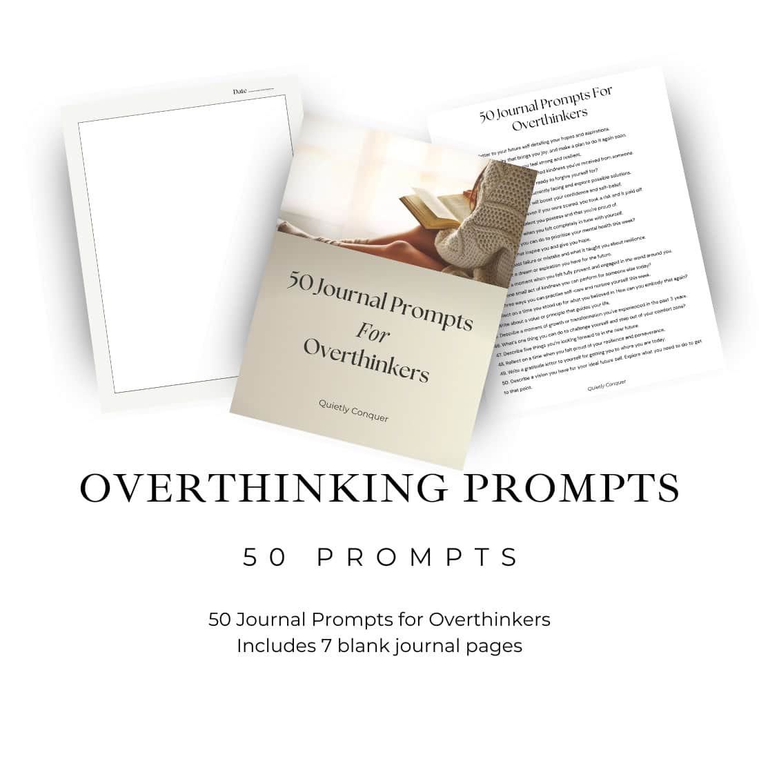 Mock up of the over thinking prompts